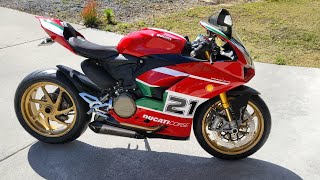 2022 Ducati Panigale V2 Troy Bayliss Edition with Marchesini M7RS Forged Aluminium wheels fitted [upl. by Ailemak]