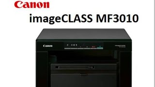 Canon mf 3010 printer unboxing and installation [upl. by Erinn]