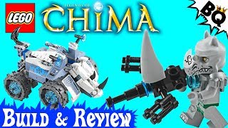 LEGO Rogons Rock Flinger 70131 Chima Review  BrickQueen [upl. by Stets]