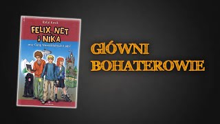 Prezentacja głównych postaci z lektury quotFelix Net i Nika oraz Gang Niewidzialnych Ludziquot [upl. by Ruhtra]