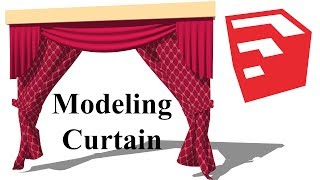 How To Make Curtain In SketchUp [upl. by Timmy]