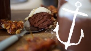 How to make Mocha Mousse Recipe with Almond Praline Brittle Bondi Harvest [upl. by Verena]