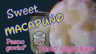 HOW TO MAKE SWEETENED MACAPUNOPANG NEGOSYO IDEACOCONUT STRINGS macapuno sweetmacapuno minatamis [upl. by Leduar]