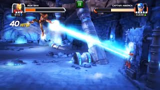 Marvel Contest of Champions Iron Man Vs Captain America [upl. by Struve]