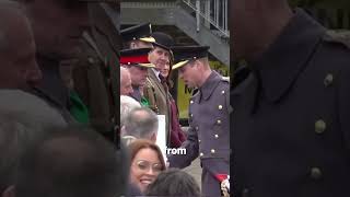 Prince and Princess of Wales watch the St Davids Day Parade shorts [upl. by Zerk]