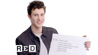 Shawn Mendes Answers the Webs Most Searched Questions  WIRED [upl. by Wilser]