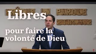 Libres pour faire la volonté de Dieu – Rm 1212 [upl. by Adigirb302]