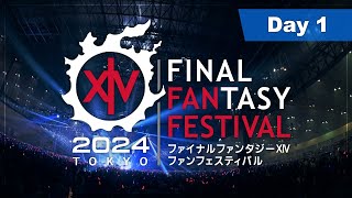 Day 1 FINAL FANTASY XIV FAN FESTIVAL 2024 in TOKYO [upl. by Korie162]