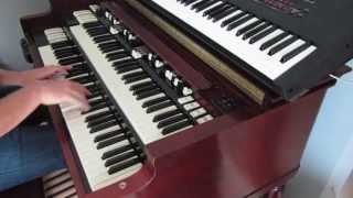 Green Onions Cover on Hammond B3 [upl. by Iew585]