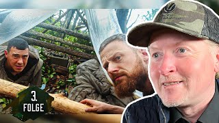 Joey Kelly reagiert auf 7 vs Wild Teams  Die erste Nacht  Folge 3 [upl. by Ainotal]