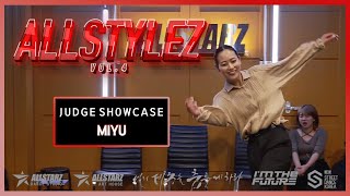 2023 ALLSTYLEZ VOL4  MIYU  JUDGE SHOWCASE [upl. by Goeselt847]