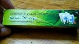 Rexidin M forte gel Review [upl. by Anil]