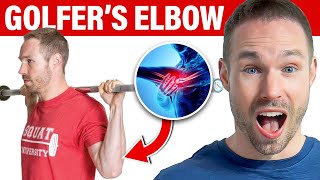 Golfers Elbow Causes Symptoms Treatment [upl. by Akemal]