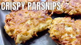 Crispy parsnip and potato fritters how to make parsnip and potato fritters  easy parsnip recipe [upl. by Naahsar860]