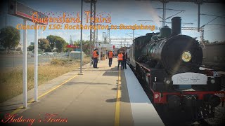 Queensland Trains Cloncurry 150 Rockhampton to Bundaberg [upl. by Beberg]