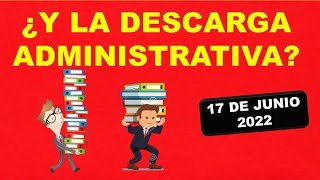 ¿Qué hacer en la descarga administrativa SEP 17 de junio 2022 [upl. by Yecart830]