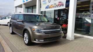 2014 Ford Flex  Video Tour and Changes Review  Edwards Ford Kingston [upl. by Ynttirb464]