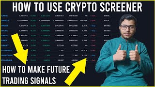 how to use crypto screener tradingview in 2024  how to get futures trading signals in 2024  Part 1 [upl. by Nnylg]