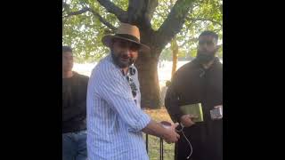 SPEAKERS CORNER DEBATE ADNAN RASHID CAUGHT LYING BY ABU MUKTHAR ABOUT ABU BAKRS PRAYER [upl. by Ruomyes]