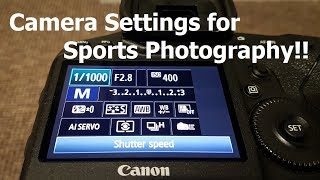 Photography Basics and Camera settings Part 1 Sports Photography [upl. by Florida]