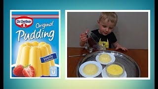 ПУДИНГ ИЗ ПАКЕТИКА Dr Oetker ванильный Vanilla pudding пудингизпакетика пудингизпакета droetker [upl. by Eetse]