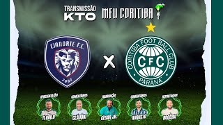 CIANORTE X CORITIBA  CAMPEONATO PARANAENSE  TRANSMISSÃO KTO MEU CORITIBA [upl. by Nyleahs]