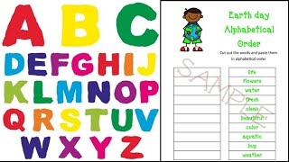 Alphabetize  abc order homework  Game Kids  Second Grade [upl. by Kwon]