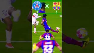 PSG VS FCB championsleague 2nd leg REMONTADA ❤️💙 paris barcelona psg fcbarcelona [upl. by Leikeze]