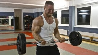 60kg Bizeps Curls  Kann der Muskel beim Training reißen [upl. by Dloniger]