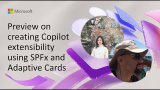 Preview on creating Copilot extensibility using SPFx and Adaptive Cards [upl. by Aziul562]