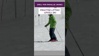 Do this to LEARN PARALLEL SKIING [upl. by Madeline]