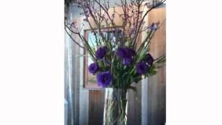 Purple Flower Arrangements [upl. by Florri]