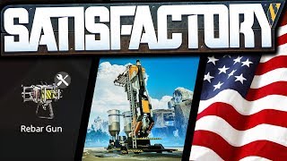 Rotor Gun Finding Oil and Exploration for FREEDOM  Satisfactory Early Access Gameplay Ep 11 [upl. by Merta404]