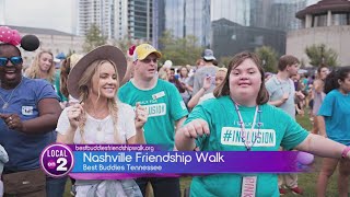 Best Buddies Hosts Nashville Friendship Walk [upl. by Ahtrim]