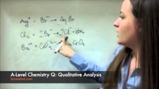 Qualitative Analysis  A Level Chemistry Question [upl. by Ekard]