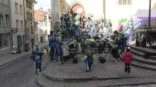 Guggenmusik La Schtrabatze  Carnaval Estavayer 2024 Part1 [upl. by Janelle]