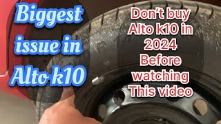 बस इसी की कमी थी New Alto k10 2024 tyre upsizing honest review Lord alto dreamofrider56 [upl. by Assecnirp107]