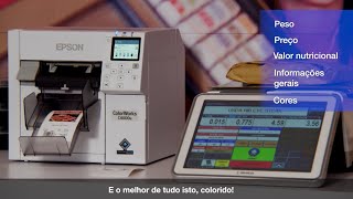 Epson ColorWorks C4000 e suas soluções [upl. by Ja]