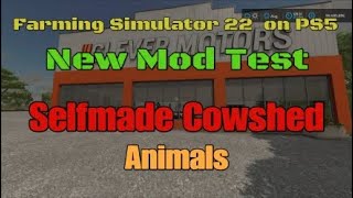 FS22 Selfmade CowShed New mod for Apr 12 [upl. by Fortunna]