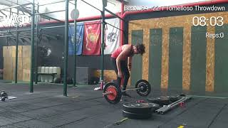 Beatriz Navas de Argos Box  Wod 221 de Tomelloso Throwdown 2022 Escalado femenino [upl. by Goldia]