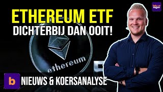 ETH ETF Goedkeuring om de hoek  Nieuws amp TA ETH  BTC [upl. by Ahsrat]