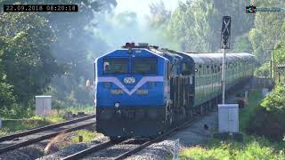 Morning Trains on the Hubli Line  Pure Diesel Action [upl. by Zeeba]