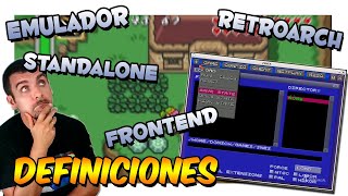 🤨¡Aclaración de conceptos Emuladores Libretro Retroarch emulation station [upl. by Lindeberg]