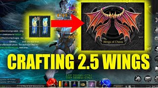 CRAFTING 25 WINGS OF CHAOS  MU MONARCH [upl. by Kai]