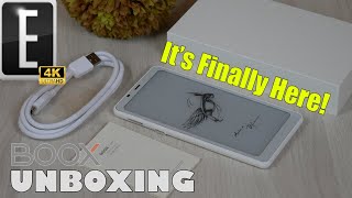 The WHITE PALMA is finally here  Onyx Boox Unboxing [upl. by Aihsakal684]