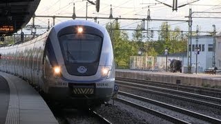 X60 Pendeltåg i Stockholm [upl. by Edya]