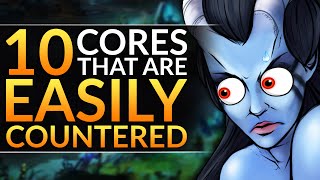 How to Counter the 10 SUPER BROKEN CORE HEROES  Best Drafting and Picking Tips  Dota 2 Guide [upl. by Laoj354]