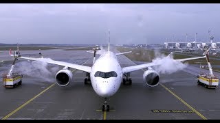 PilotsEYEtv  DEICING  quotSpray for lifequot First raw Preview [upl. by Artnoed316]