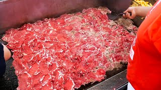 American Street Food  The BEST CHEESESTEAKS in America Compilation [upl. by Russo]