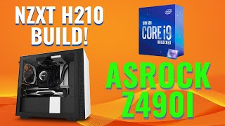 ASRock Z490 Phantom Gaming iTX BUILD with Thunderbolt 3 using an Intel i910850K CPU POV [upl. by Narret]